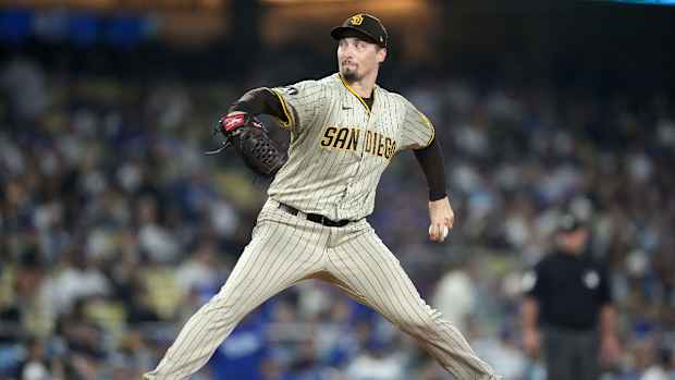 Former San Diego Padres pitcher Blake Snell